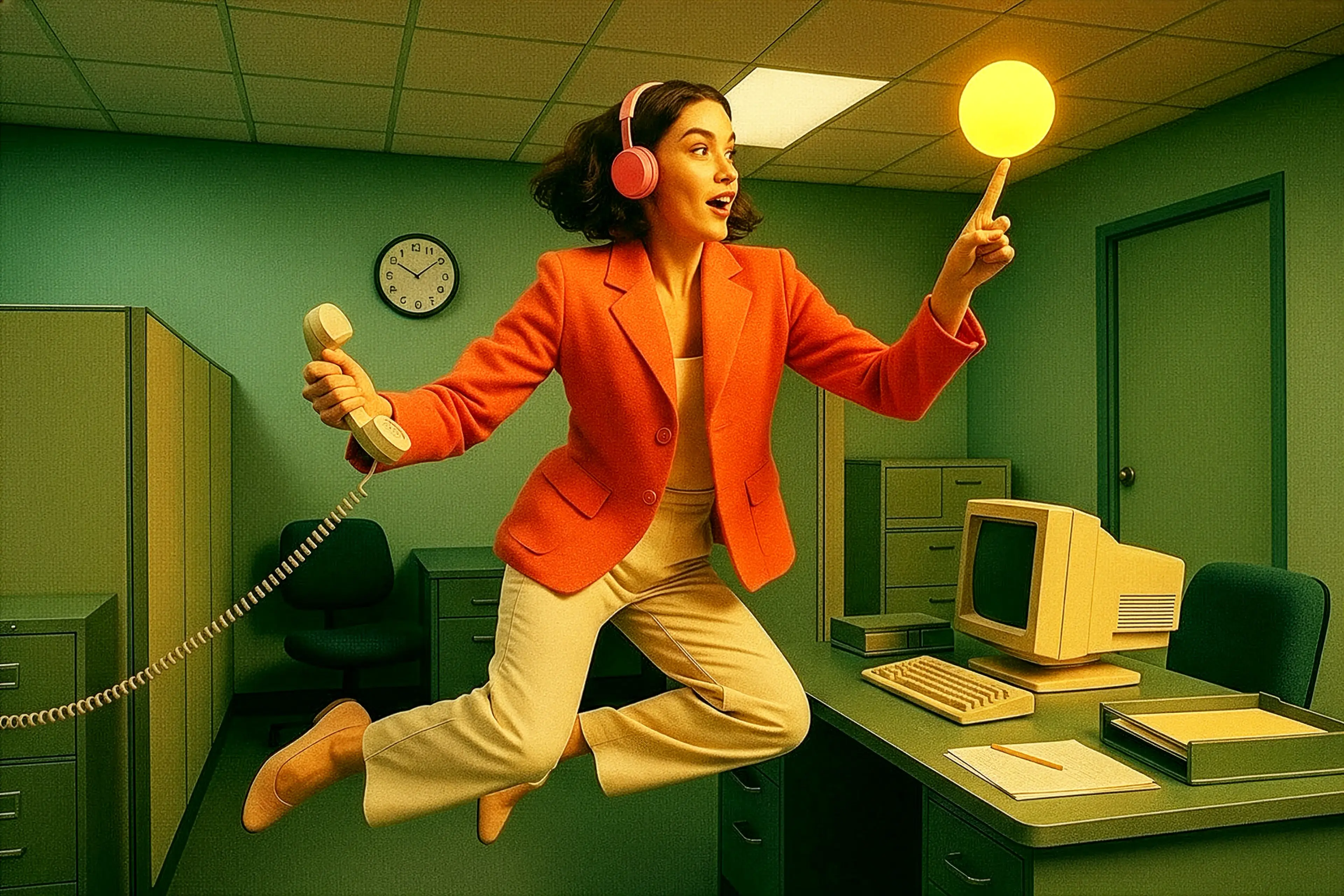 An operator at work — capacity that compounds